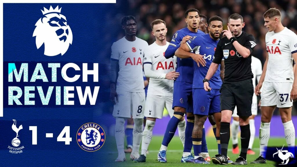 Tottenham Hotspur 1-4 Chelsea, Premier League: Post-match reaction